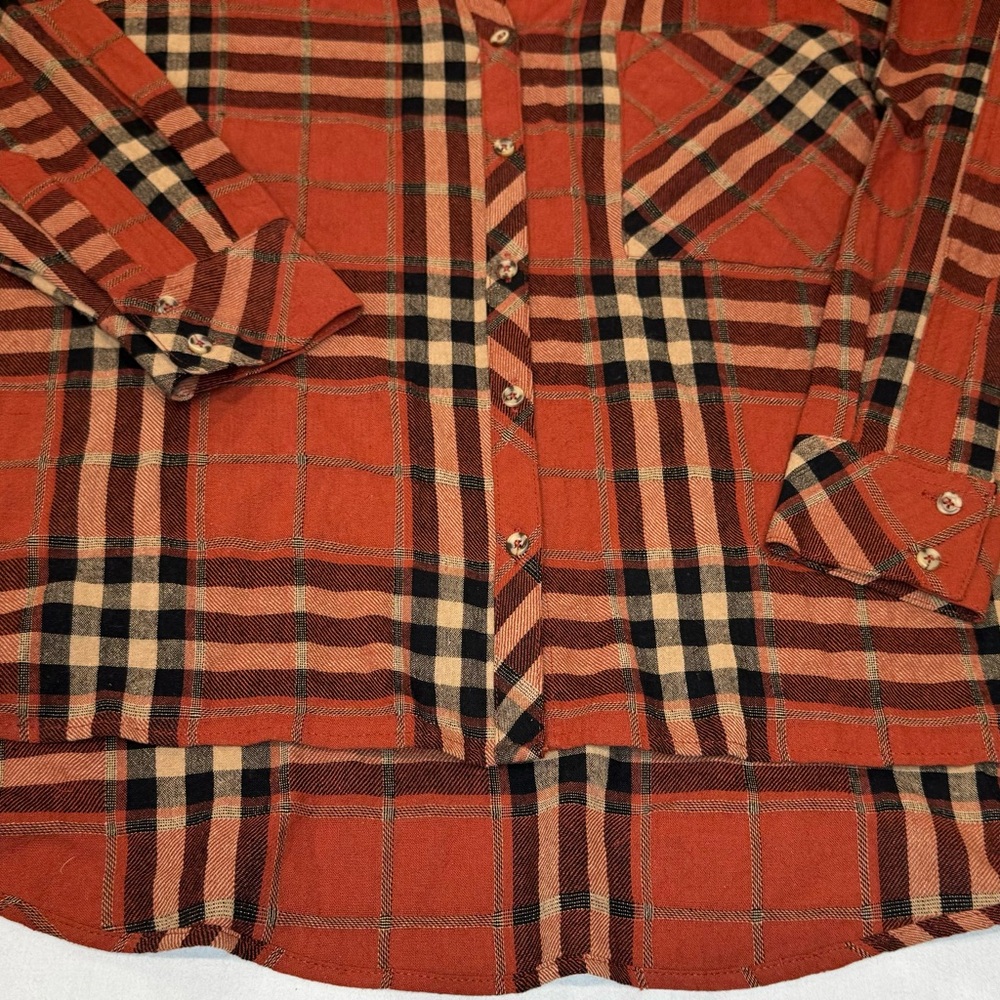 Flawless Women’s Plaid Blouse - Picture 6 of 7